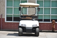 2 Seater Mini Car White Electric Utility Golf Carts Installed With Small Fans